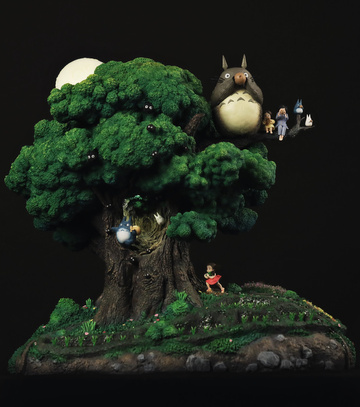 Makkuro Kurosuke, Mei Kusakabe, Satsuki Kusakabe, Totoro Chibi, Totoro Chuu, Totoro O (My Neighbor Totoro The Flute of the Acorn Kingdom), My Neighbor Totoro, Individual Sculptor, Pre-Painted