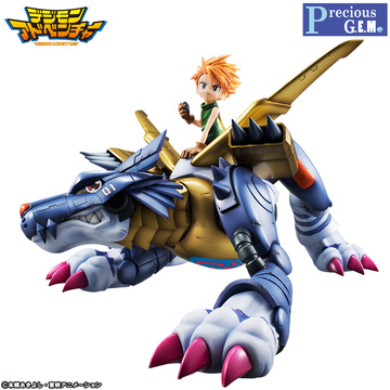 MetalGarurumon, Yamato Ishida (Precious G.E.M. MetalGarurumon & Ishida Yamato), Digimon: Digital Monsters, MegaHouse, Pre-Painted