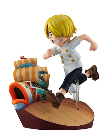 Sanji (RUN!RUN!RUN!), One Piece, MegaHouse, Pre-Painted