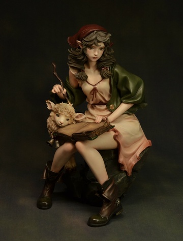 Fatima (’s Prophecy), Original Character, Individual Sculptor, Garage Kit