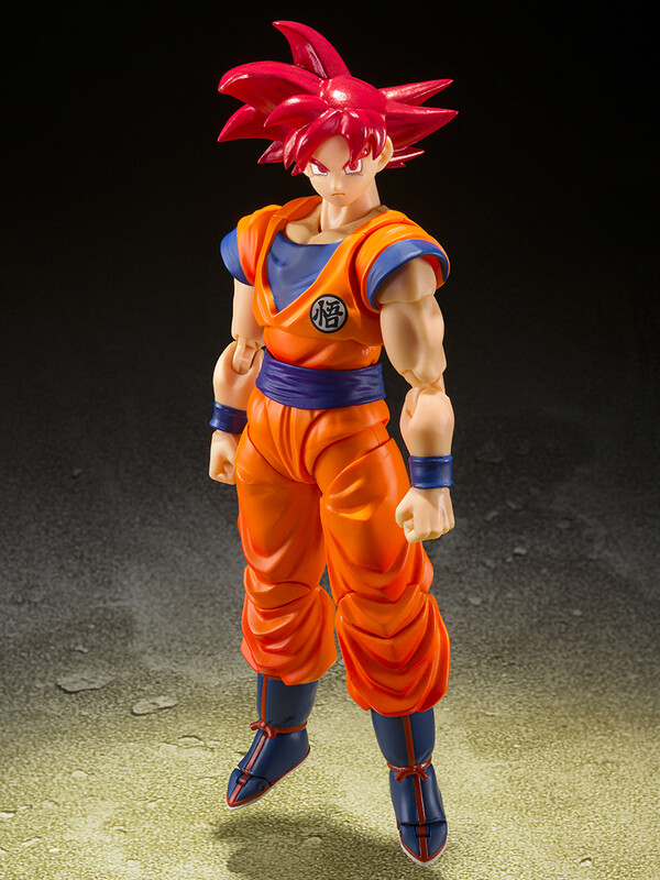 Son Goku SSJ God (Saiyan God Instilled with the Light of Righteous Hearts), Dragon Ball Super, Bandai Spirits, Action/Dolls, 4573102661234