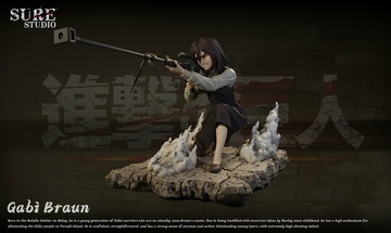 Gabi Braun (Attack on Titan The Final Season), Shingeki No Kyojin The Final Season, Individual Sculptor, Pre-Painted