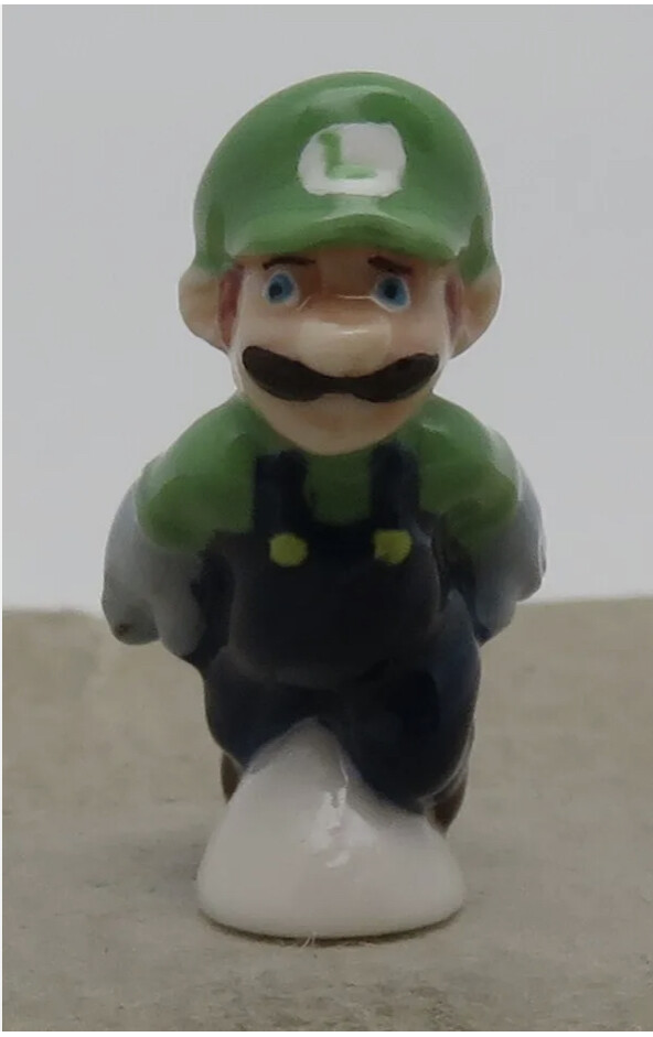 Luigi, Super Mario Brothers, Prime, Pre-Painted