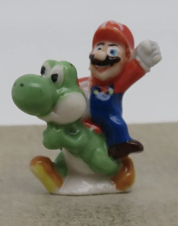 Mario, Yoshi, Super Mario Brothers, Prime, Pre-Painted