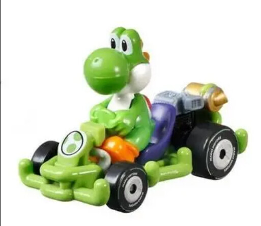 Yoshi, Mario Kart 8, Mattel, Pre-Painted, 1/64