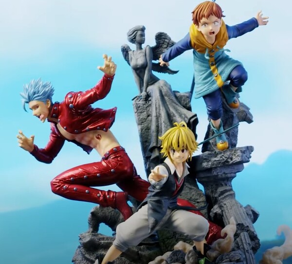 Ban, King, Meliodas (DX Bonus), Nanatsu No Taizai: Fundo No Shinpan, Prime 1 Studio, Pre-Painted, 1/6