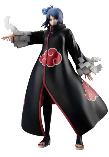 Konan, Naruto: Shippuuden, MegaHouse, Pre-Painted, 1/8