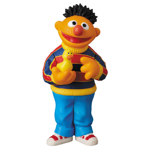 Ernie, Sesame Street, Medicom Toy, Pre-Painted
