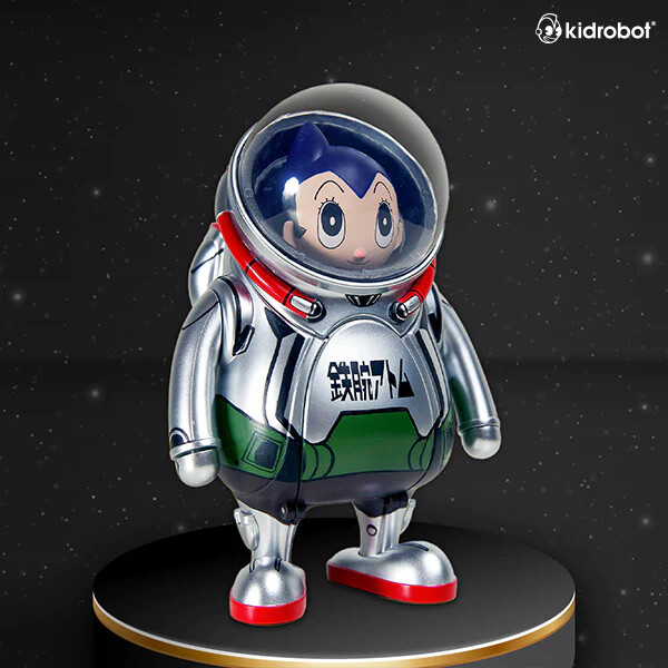 Atom (Little Astronaut, Silver), Tetsuwan Atom, AX2, Kidrobot, Pre-Painted