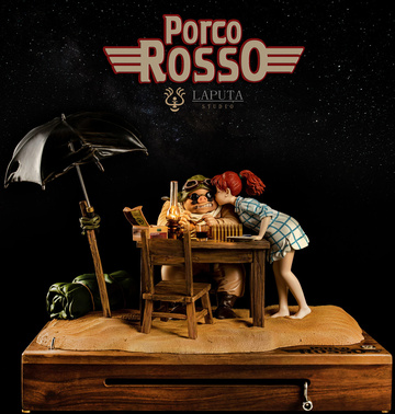 Fio Piccolo, Porco Rosso (Music Box Porco Rosso), Porco Rosso, Individual Sculptor, Pre-Painted