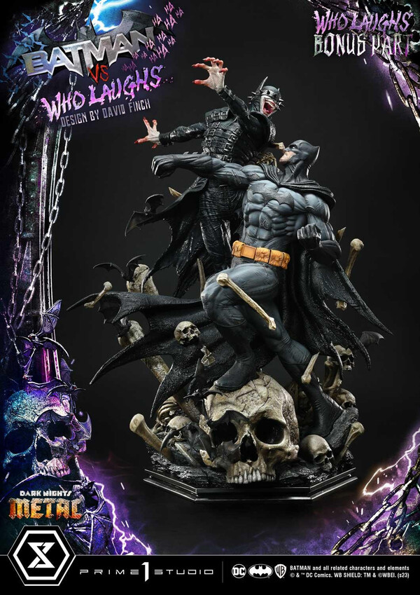 Batman, The Batman Who Laughs (DX Bonus), Dark Nights: Metal, Prime 1 Studio, Pre-Painted, 1/4, 4580708048741