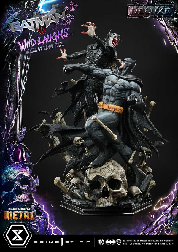 Batman, The Batman Who Laughs (DX), Dark Nights: Metal, Prime 1 Studio, Pre-Painted, 1/4, 4580708048734