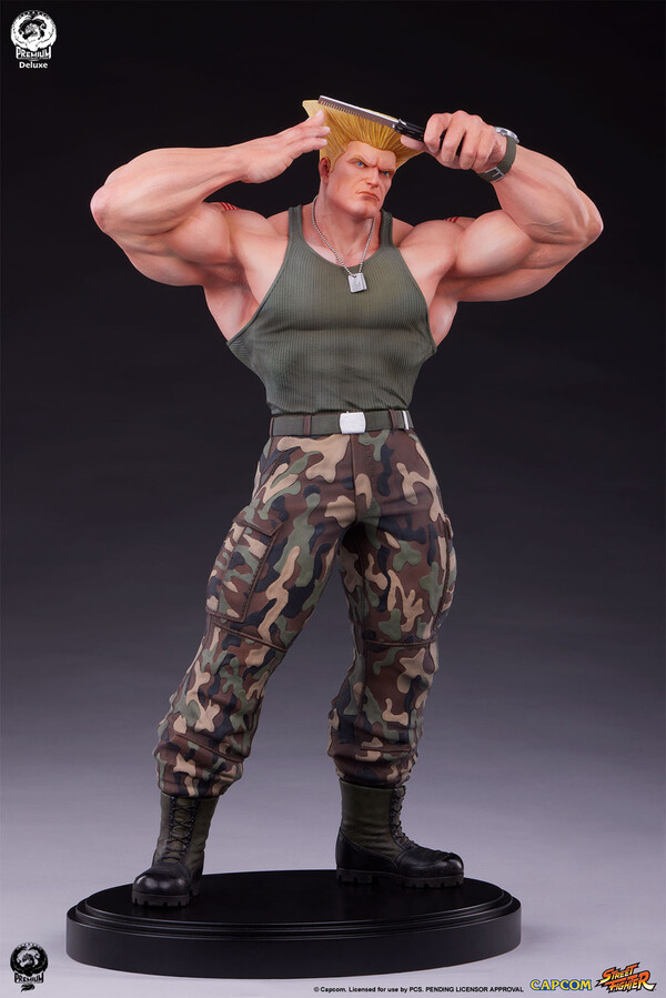 Guile (Deluxe Edition), Street Fighter 6, Premium Collectibles Studio, Pre-Painted, 1/4