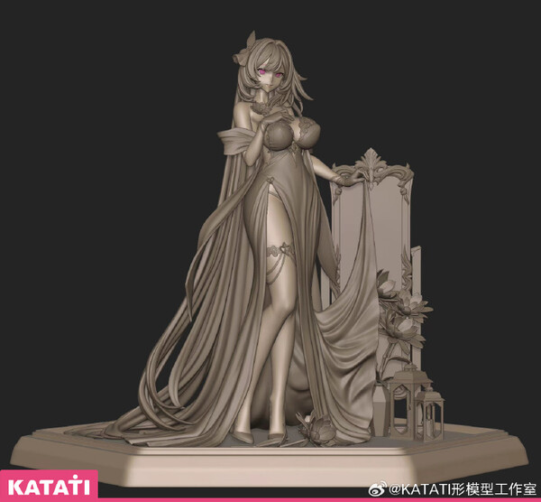 Elysia (Chun Bai Li Fu), Honkai Impact 3rd, Katati Xing Moxing Gongzuo Shi, Garage Kit, 1/7