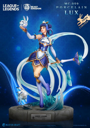 Lux (#059 Porcelain), League Of Legends, Beast Kingdom, Pre-Painted