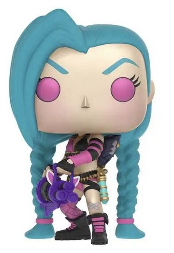 Jinx (POP! Games #05), League Of Legends, Funko, Pre-Painted