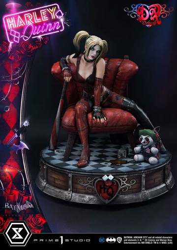 Harley Quinn (Deluxe), Batman: Arkham City, Prime 1 Studio, Pre-Painted, 1/3