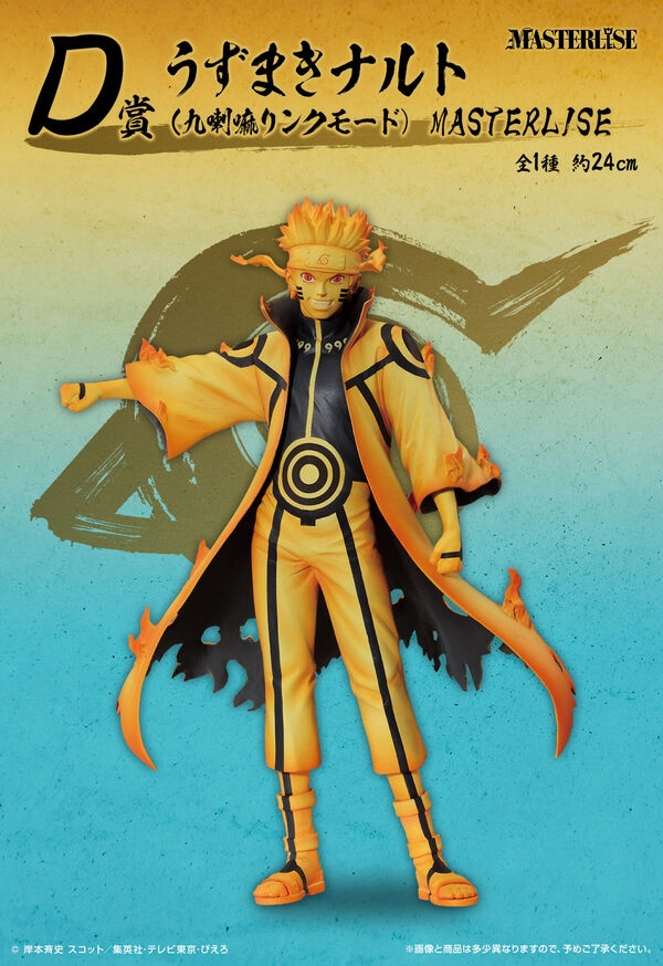 Uzumaki Naruto (Kurama Link Mode), Naruto Shippuuden, Bandai Spirits, Pre-Painted