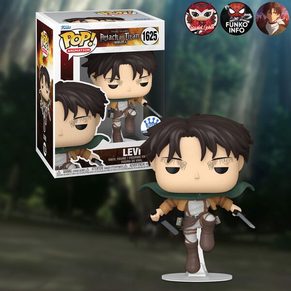 Levi, Shingeki No Kyojin The Final Season, Funko Toys, Pre-Painted