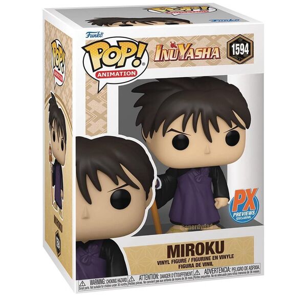 Miroku, Sengoku Otogizoushi: InuYasha, Funko Toys, Pre-Painted