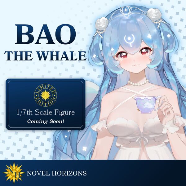 Bao The Whale, Bao The Whale, Novel Horizons, Pre-Painted, 1/7
