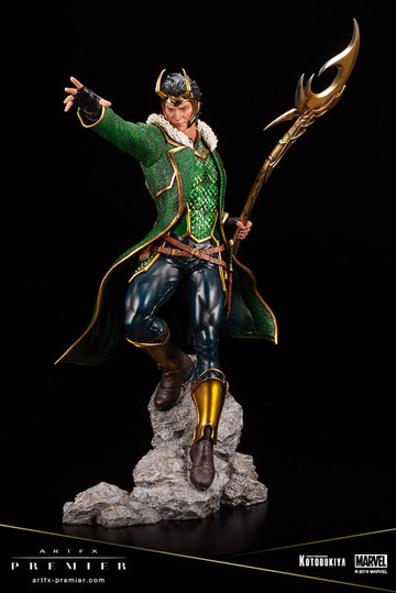 Loki Laufeyson (Loki), Avengers, Kotobukiya, Pre-Painted, 1/10