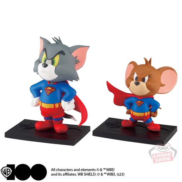 Jerry, Superman, Tom And Jerry, Bandai Spirits, Pre-Painted