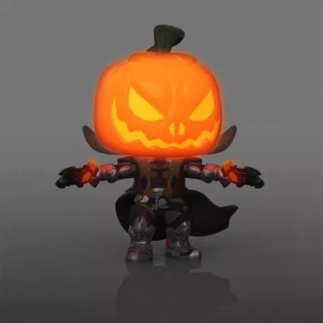 Reaper (Pumpkin, Glow In The Dark), Overwatch, Funko Toys, Blizzard Entertainment, Pre-Painted