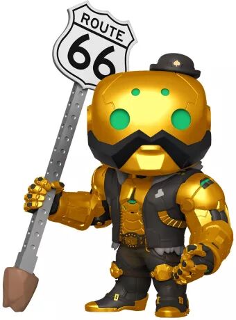 B.O.B. (Supersized, Gold, Metallic), Overwatch, Funko Toys, Walmart, Pre-Painted