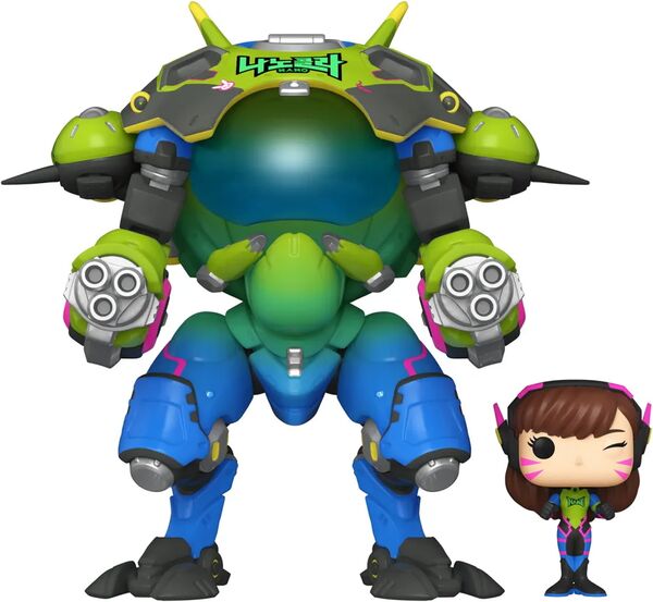 D.Va (Nano Cola Special Edition, Supersized), Overwatch, Funko Toys, Pre-Painted