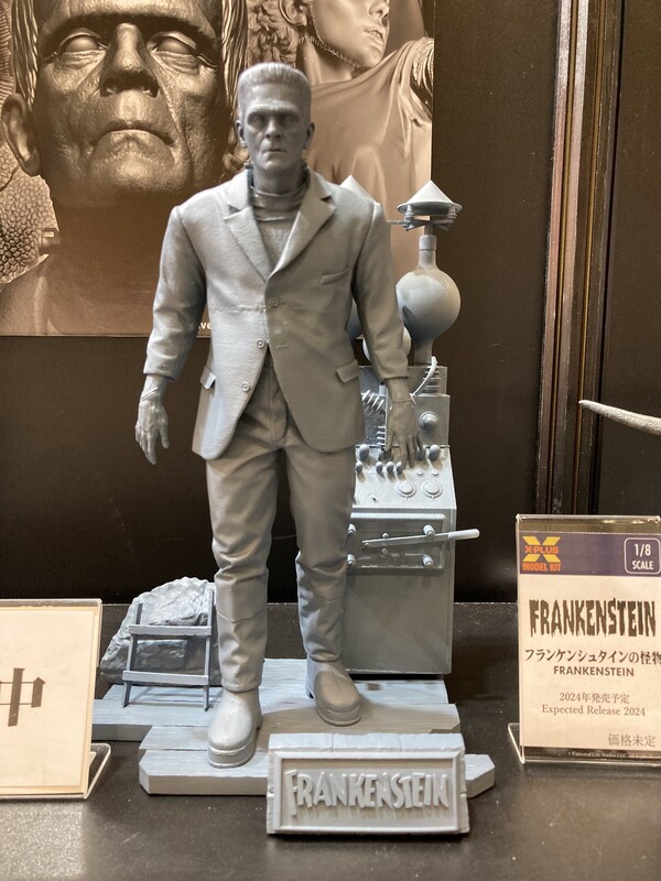 Frankenstein's Monster, Frankenstein, X-Plus, Pre-Painted, 1/8