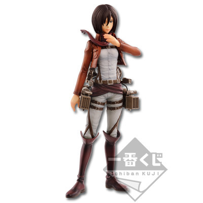 Mikasa Ackerman (Three Dimensional ManeuGear), Shingeki No Kyojin, Banpresto, Pre-Painted