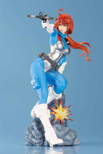 Scarlett (Sky Blue Limited Edition), G.I. JOE, Kotobukiya, Pre-Painted, 1/7