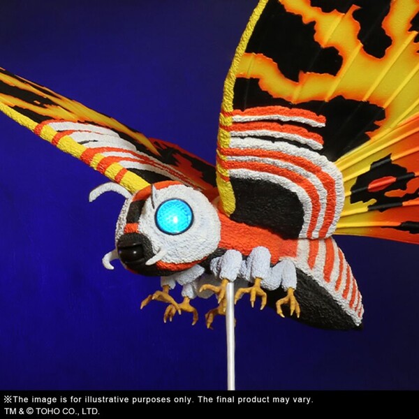 Mothra (Shonen-Ric Exclusive), Gojira Vs. Mothra, Plex, X-Plus, Pre-Painted