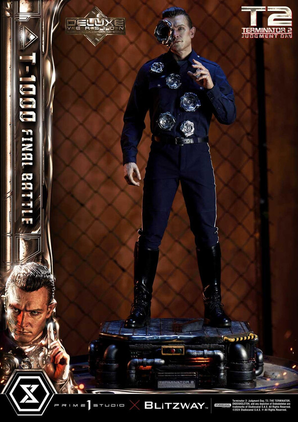 T-1000 (DX, Final Battle), Terminator 2: Judgment Day, Prime 1 Studio, Blitzway, Pre-Painted, 1/3, 4580708048772