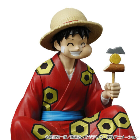 Monkey D. Luffy, One Piece, Bandai, Pre-Painted