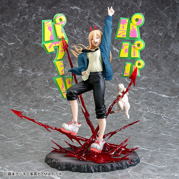 Nyaako, Power, Chainsaw Man, Phat Company, Pre-Painted, 1/7, 4580678969756