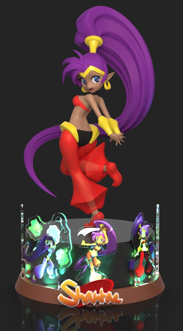 Shantae, Shantae: Half-Genie Hero, Freemode, Pre-Painted