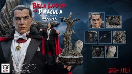 Dracula, Dracula, X-Plus, Star Ace, Pre-Painted, 1/4