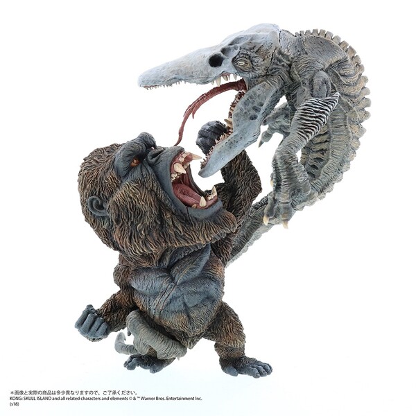 King Kong, Skullcrawler, Kong: Skull Island, X-Plus, Pre-Painted, 4897057886031