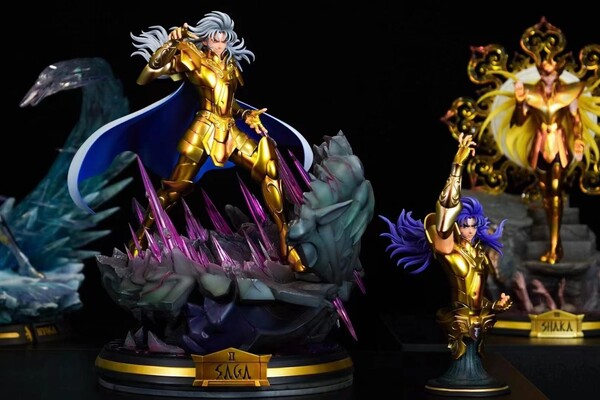 Gemini Saga, Saint Seiya, Immortals Collectibles, Pre-Painted, 1/6