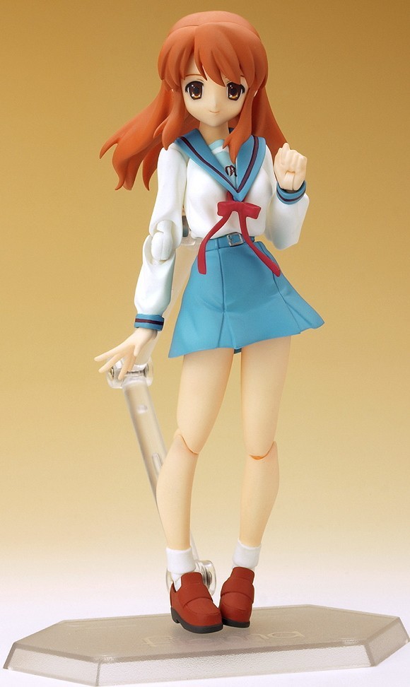 Asahina Mikuru (School Uniform), Suzumiya Haruhi No Yuuutsu, Max Factory, Action/Dolls, 4545784060384
