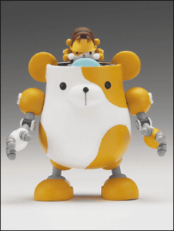 Hamgear No.1 (Hamgear No.1 Soft Vinyl Figure), Panda Z, MegaHouse, Action/Dolls