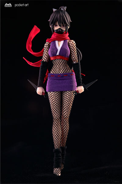 Female Ninja Hagi, Original, Hasuki, Action/Dolls, 1/12, 6975499680023