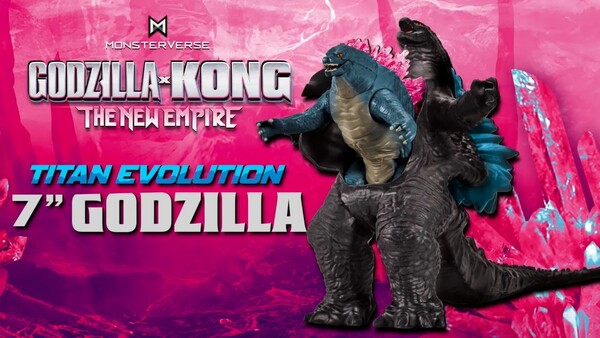 Gojira, Gojira Evolved, Godzilla X Kong: The New Empire, Playmates Toys, Action/Dolls