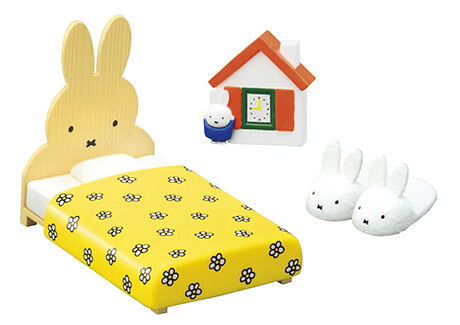 Miffy Room -Miffy no iru Seikatsu- (8), Miniature [4521121207476] (Sorosoro Neru Jikan), Miffy, Re-Ment, Trading, 4521121207476