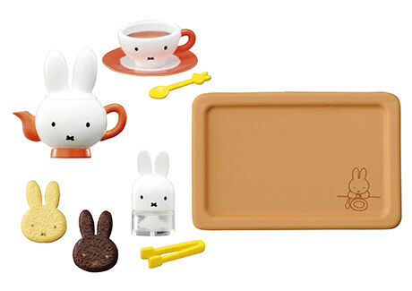 Miffy Room -Miffy no iru Seikatsu- (4), Miniature [4521121207476] (Tezukuri Cookie de Tea Time), Miffy, Re-Ment, Trading, 4521121207476
