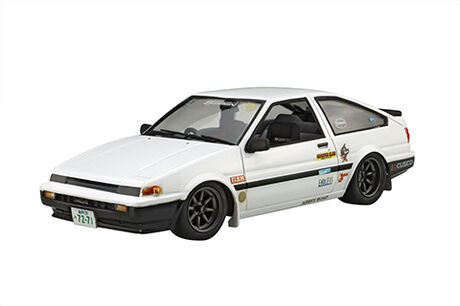 Touge Series No.3 - Toyota Hachiroku Trueno AE86, Initial D, Fujimi, Model Kit, 1/24, 4968728046778