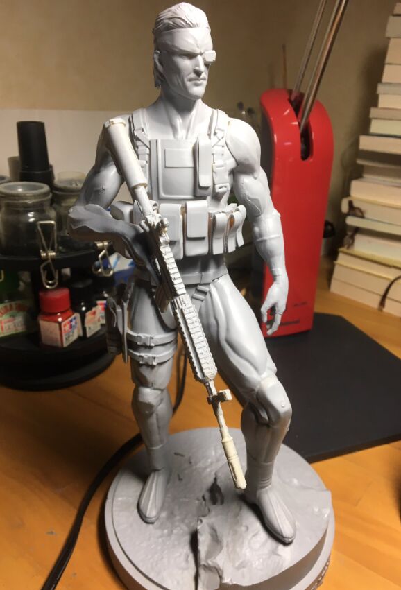 Solid Snake, Metal Gear Solid, Seibutsubu, Garage Kit