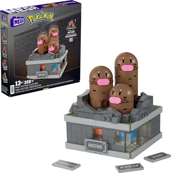 Dugtrio, Pocket Monsters, Mattel, Mega Brands Inc., Model Kit